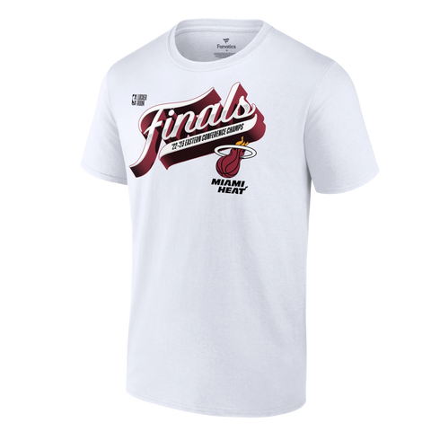 Miami Heat White Hot 2023 NBA Playoffs Basketball T shirt Size S