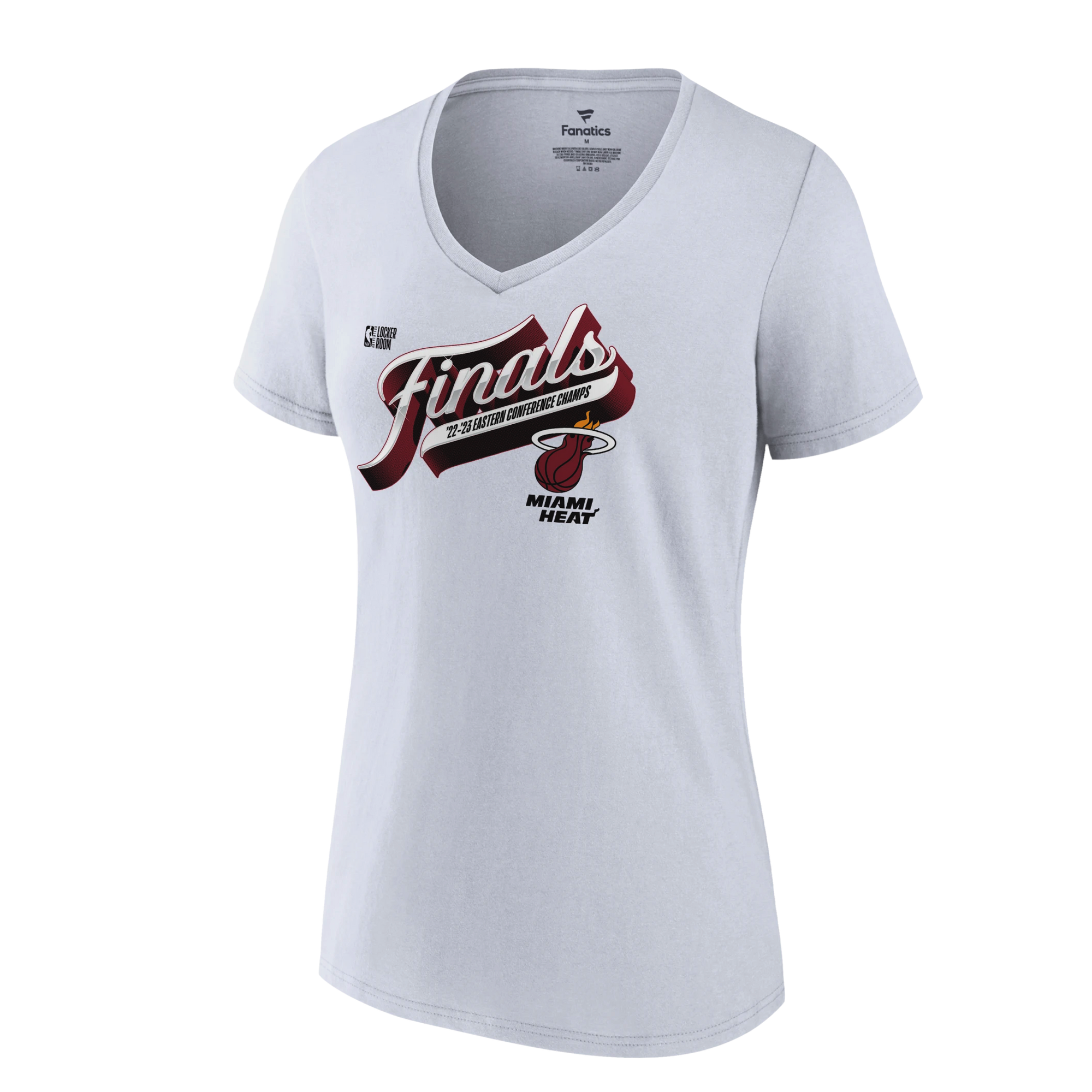 Miami HEAT 2023 Eastern Conference Champion Locker Room Women's Tee Women's Tee Fanatics   