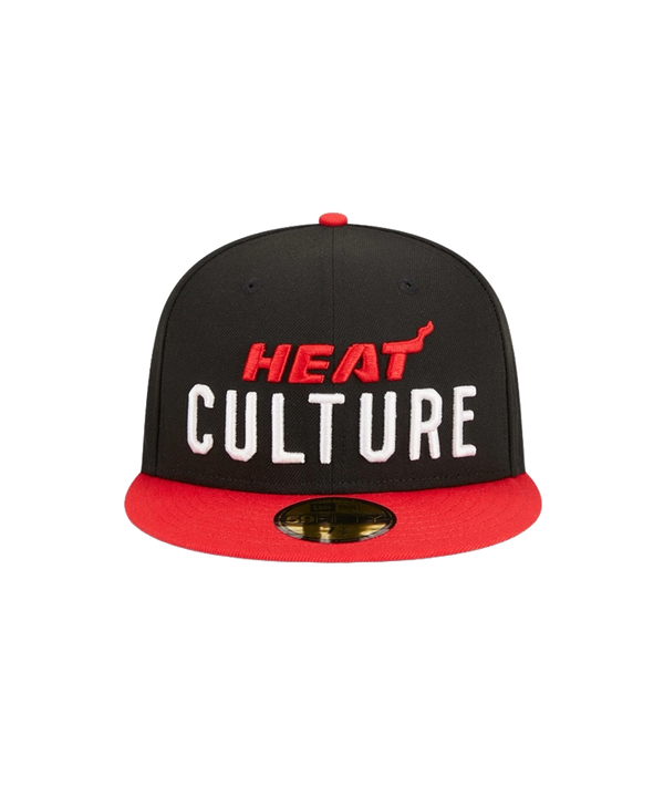 Court Culture HEAT Culture Colorblock Fitted Unisex Caps Court Culture   