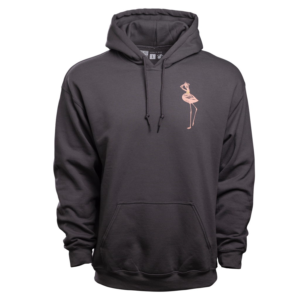 Mens discount flamingo hoodie