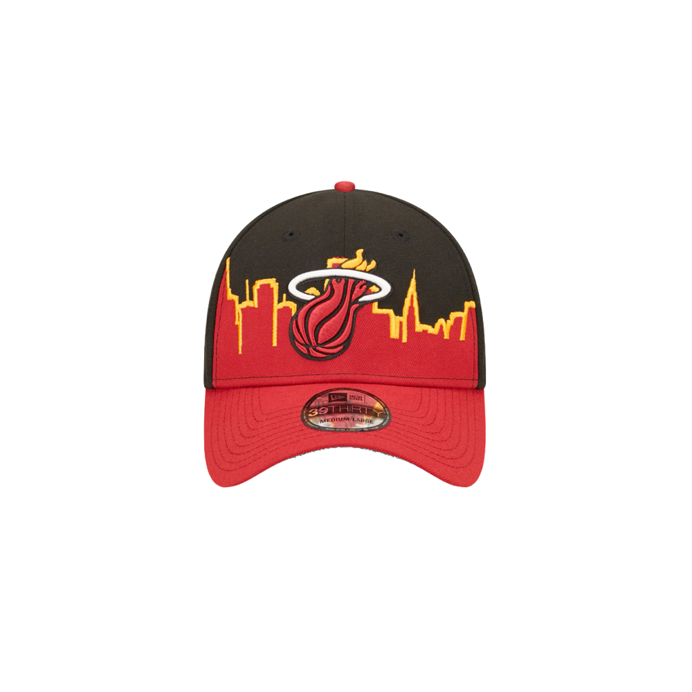 New Era Miami HEAT 2022 Tipoff Flex Fit Unisex Caps New Era   