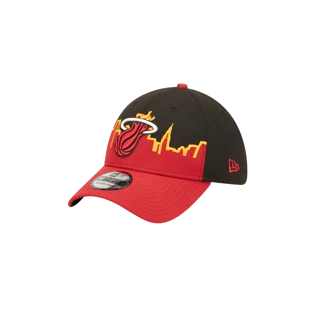 New Era Miami HEAT 2022 Tipoff Flex Fit Unisex Caps New Era   