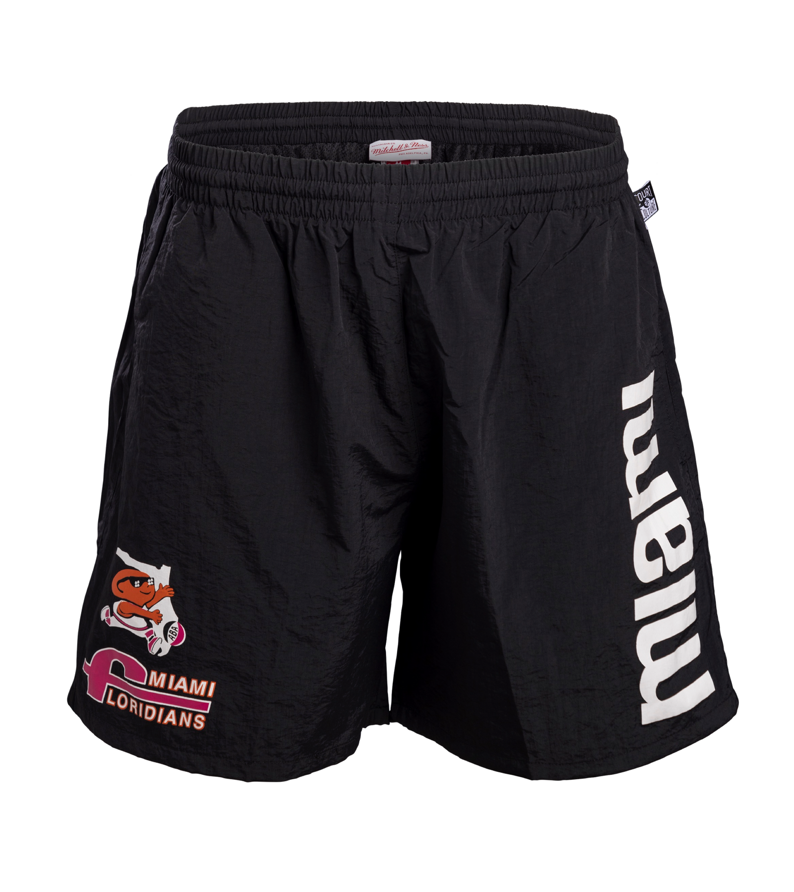 Court Culture X Mitchell and Ness Floridians Black Miami Shorts Men's Shorts Court Culture