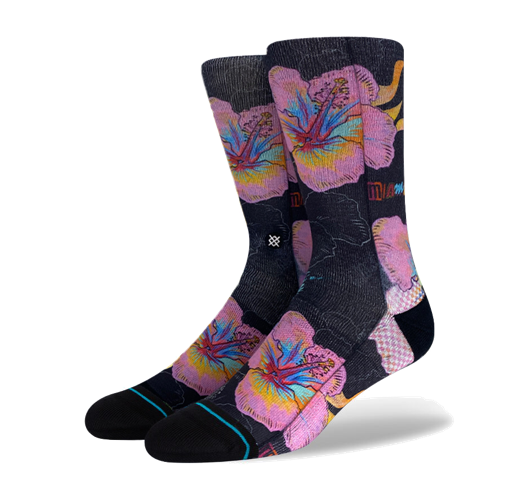 Court Culture Miami Mashup Vol. 2 Floral Socks Men's Footwear Court Culture   