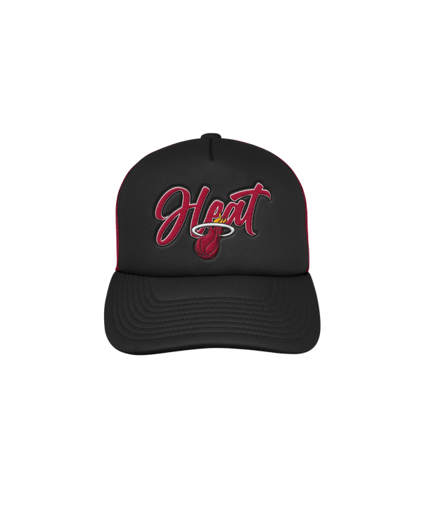 Miami HEAT Foam Front Youth Trucker Snapback Youth Hat Outerstuff   