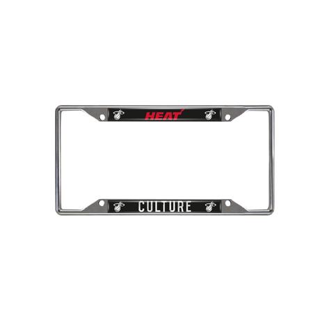 HEAT Culture License Plate Frame