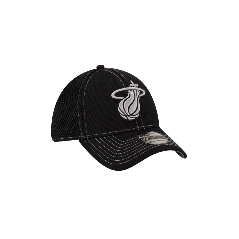 New Era Miami HEAT Game Day Flex Fit Hat Unisex Caps New Era   