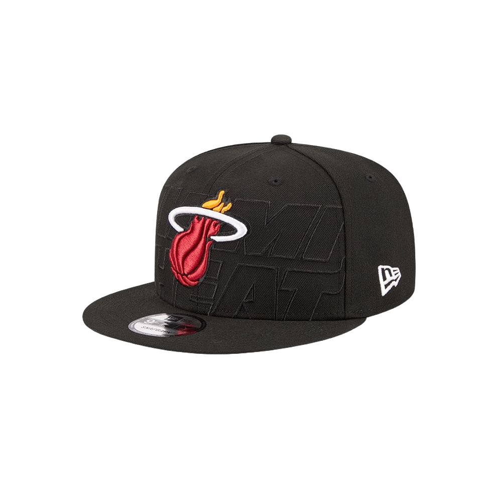 New Era Miami HEAT 2023 Draft Snapback Unisex Caps New Era   