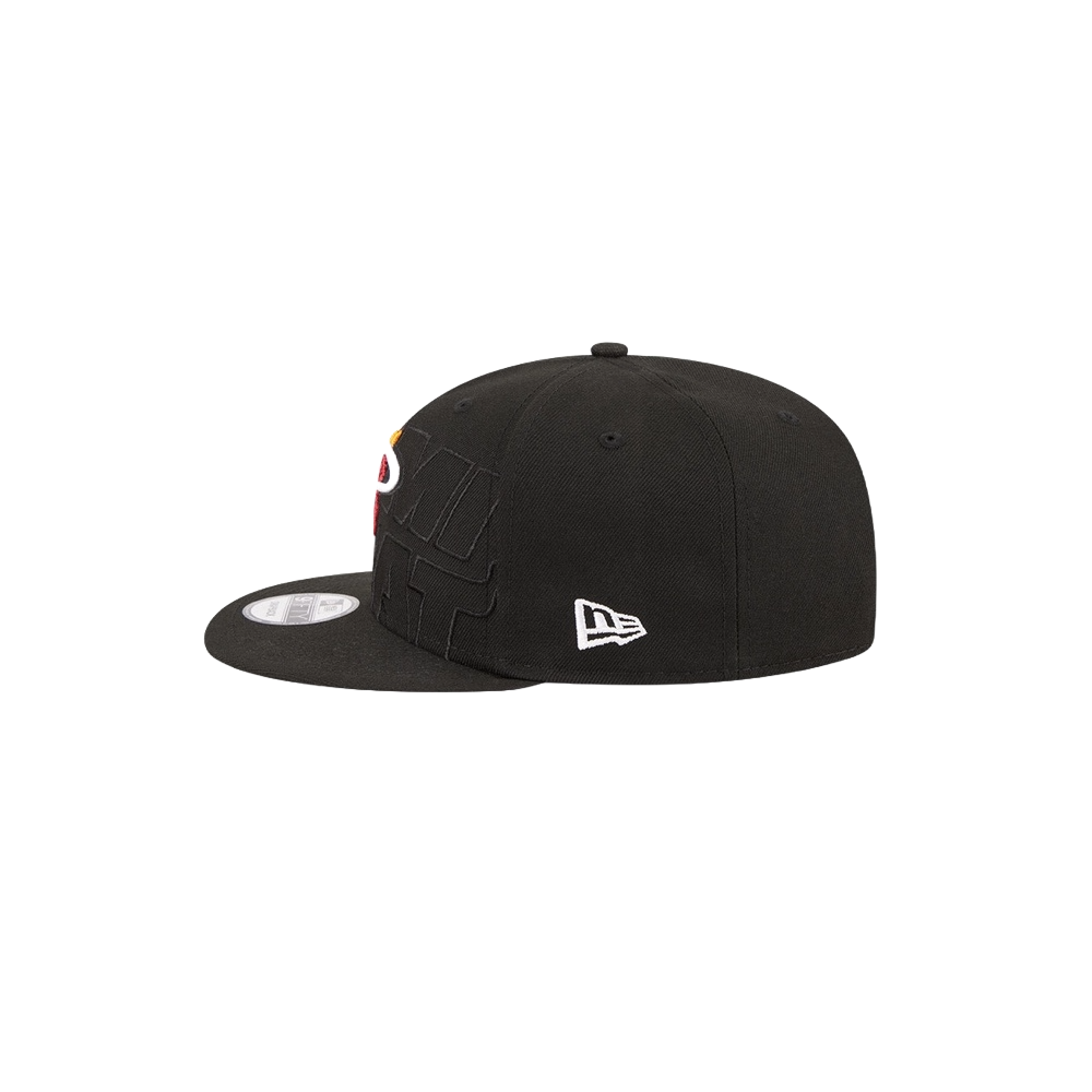 New Era Miami HEAT 2023 Draft Snapback Unisex Caps New Era   