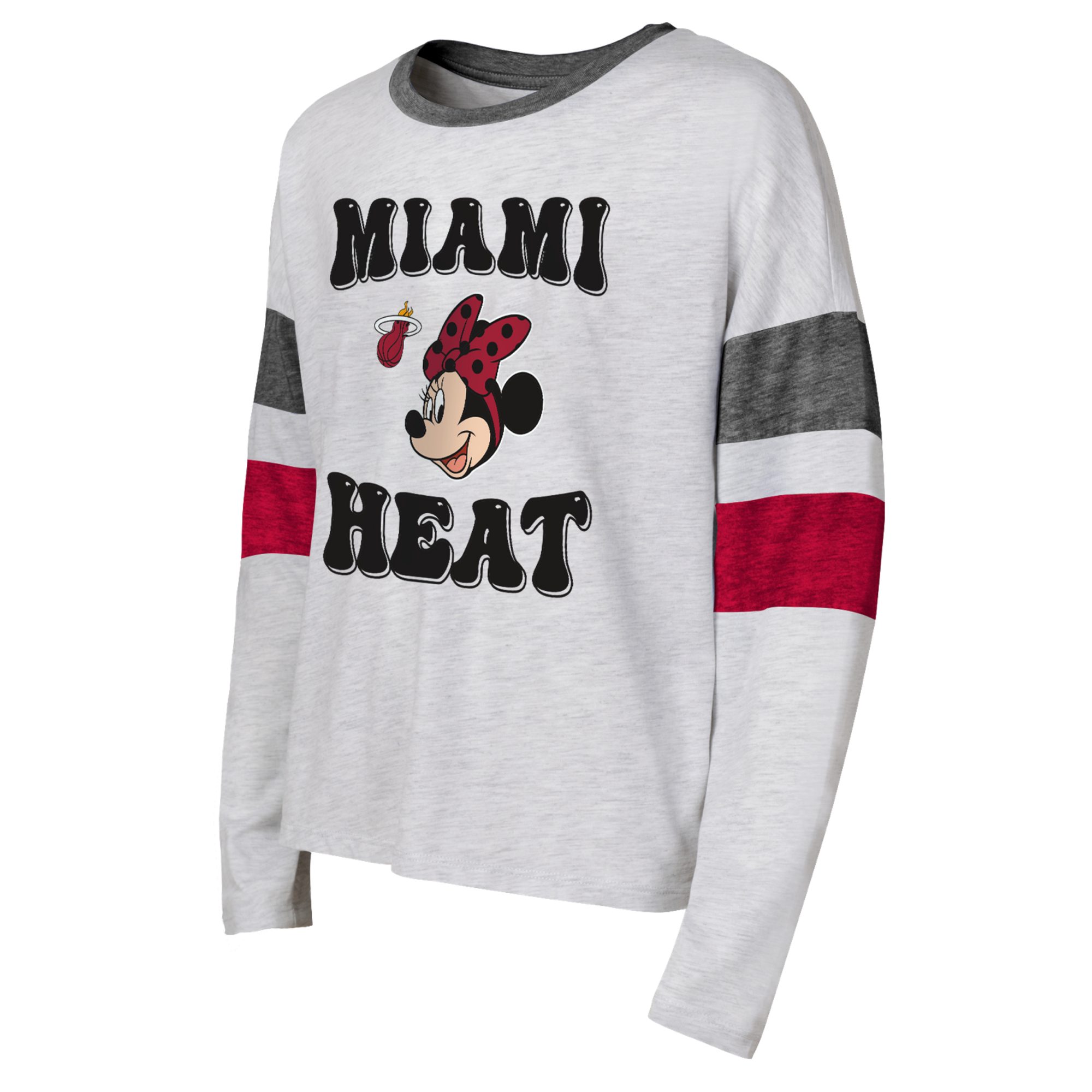 Miami HEAT Minnie Girls Crewneck Girls Crewneck Sweater Outerstuff   