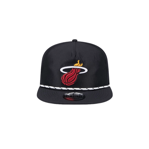 New Era Miami HEAT Rope Golfer Snapback