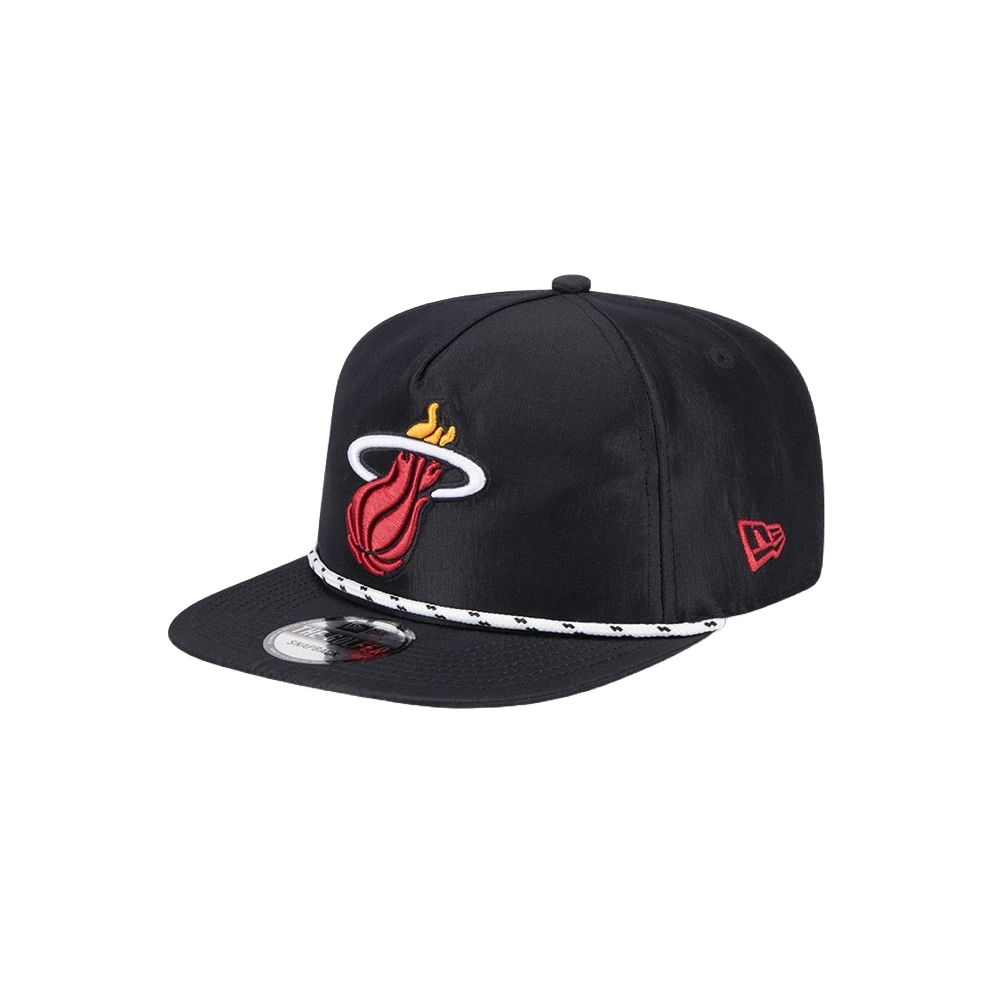 New Era Miami HEAT Rope Golfer Snapback Unisex Caps New Era   