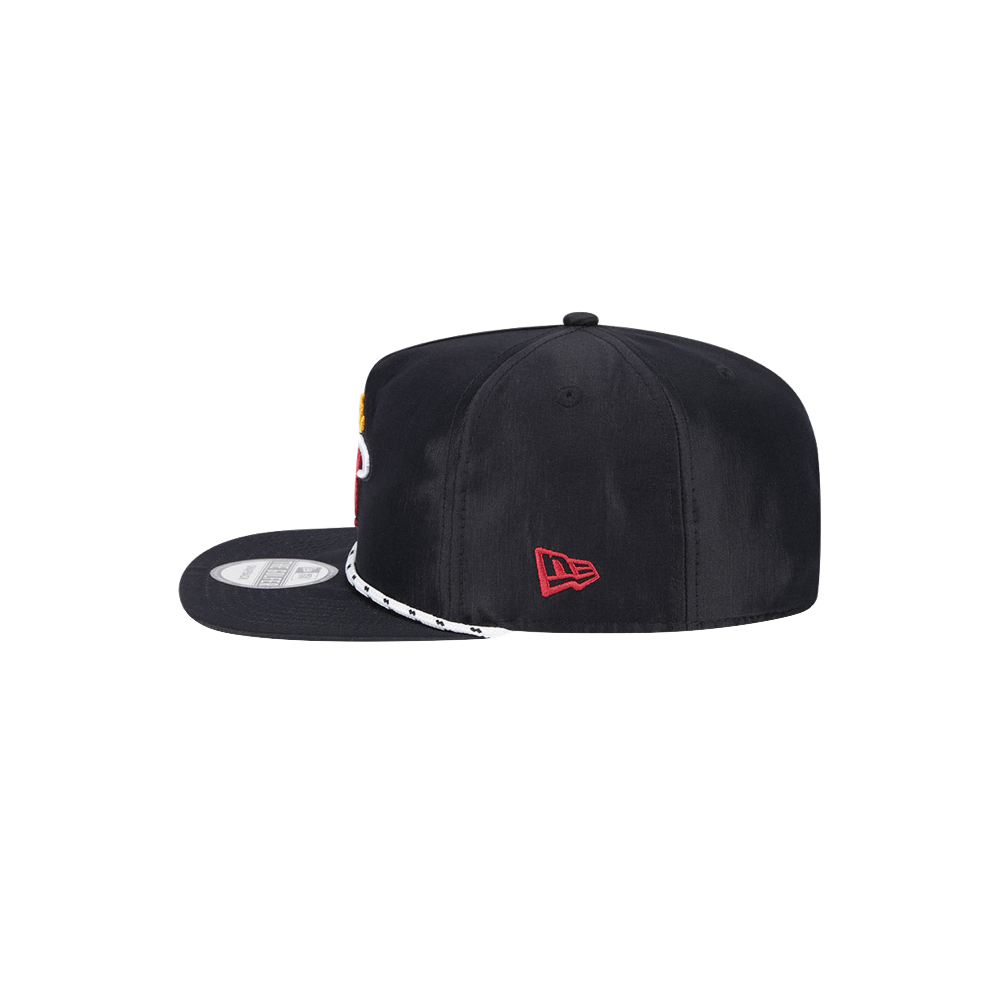 New Era Miami HEAT Rope Golfer Snapback Unisex Caps New Era   