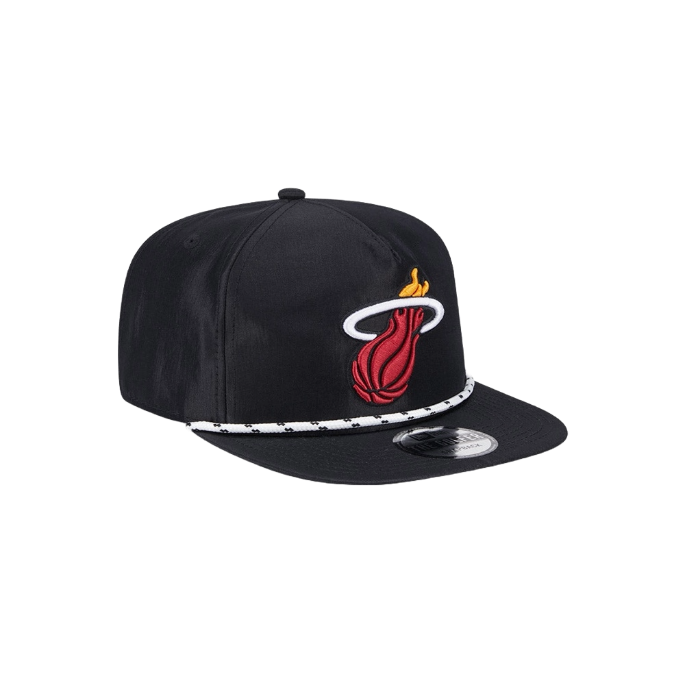 New Era Miami HEAT Rope Golfer Snapback Unisex Caps New Era   