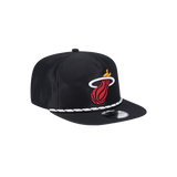 New Era Miami HEAT Rope Golfer Snapback - 5