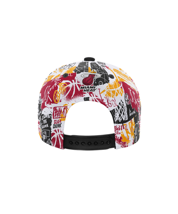 Miami HEAT Graffiti Youth Snapback Youth Hat Outerstuff   