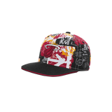 Miami HEAT Graffiti Youth Snapback - 3