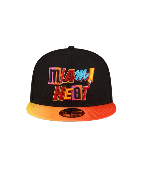 Court Culture Miami Mashup Vol. 2 Gradient Fitted Hat Unisex Caps Court Culture   