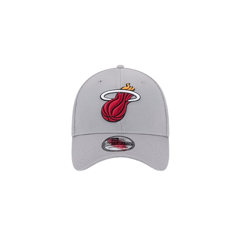 New Era Miami HEAT Grey Flex Fit Hat