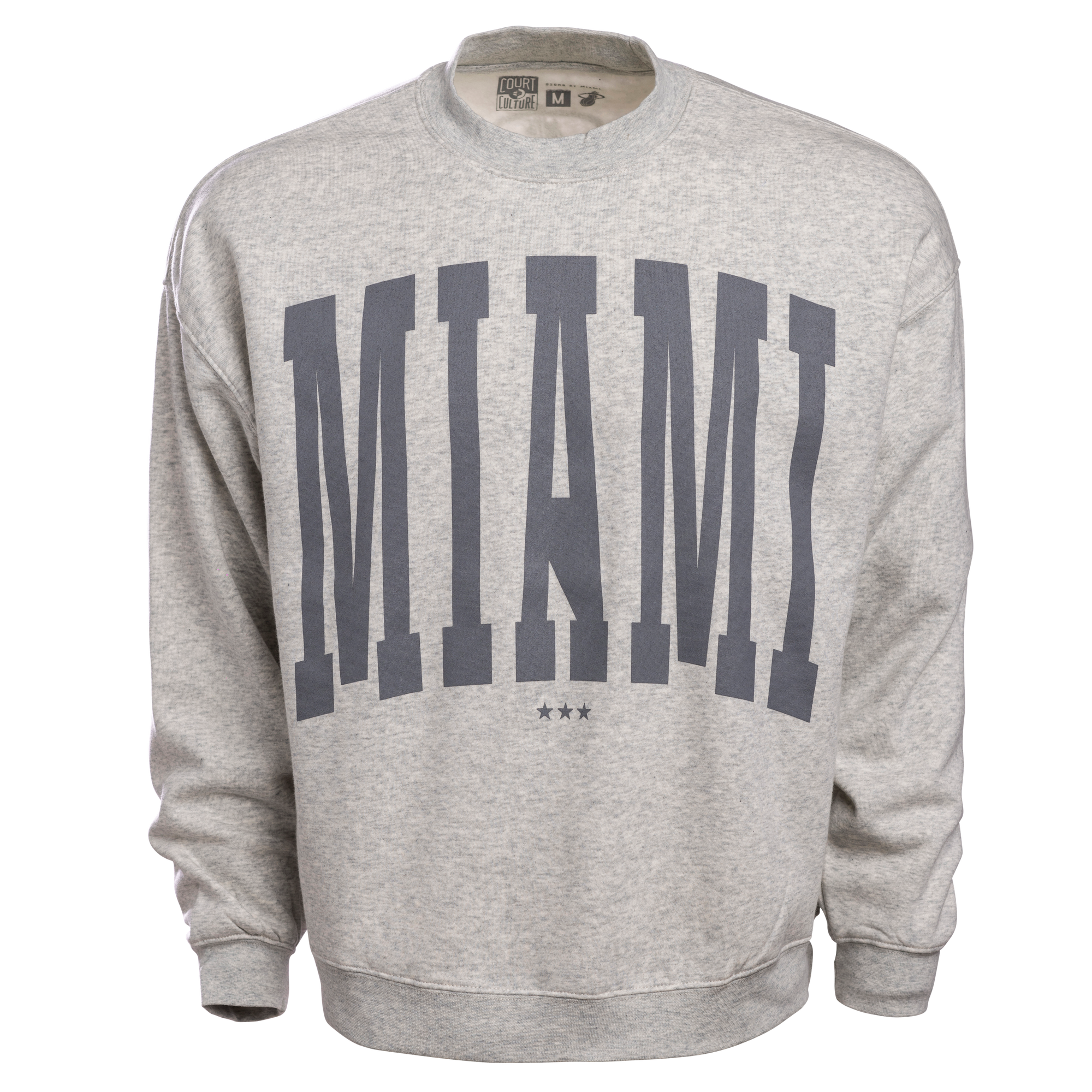 Court Culture Miami Oversized Unisex Crewneck Men's Crewneck Sweater Court Culture   