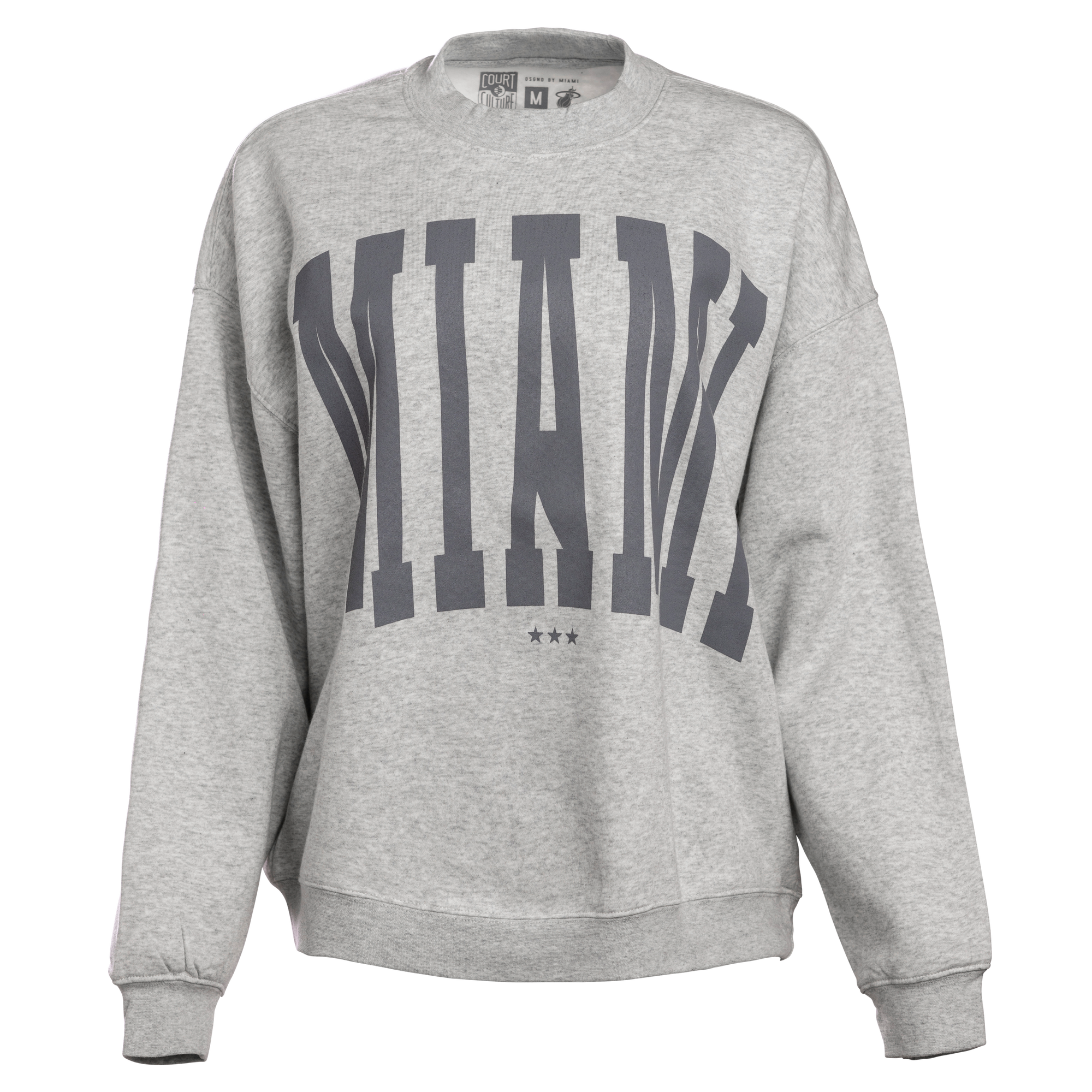 Court Culture Miami Oversized Unisex Crewneck Men's Crewneck Sweater Court Culture   