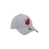 New Era Miami HEAT Grey Flex Fit Hat - 5