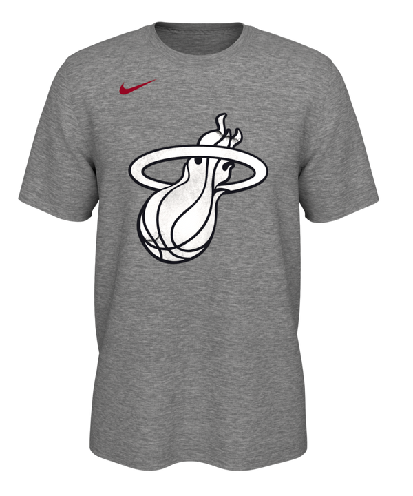 Nike HEAT Culture Grey Logo Tee Men's Tee Nike   