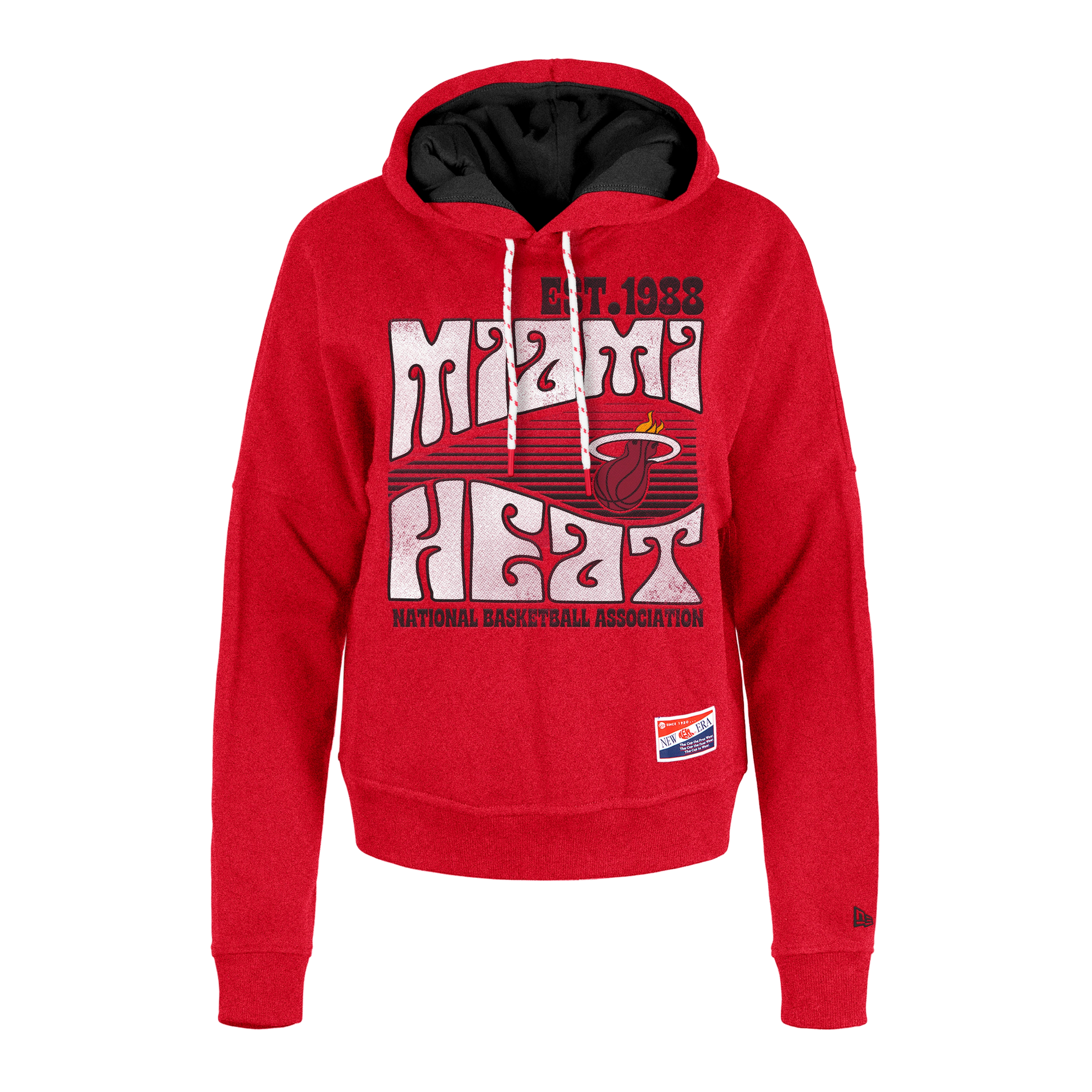 New Era Miami HEAT Groovy Women's Hoodie WOMENS JACKETSJ 5TH AND OCEAN   