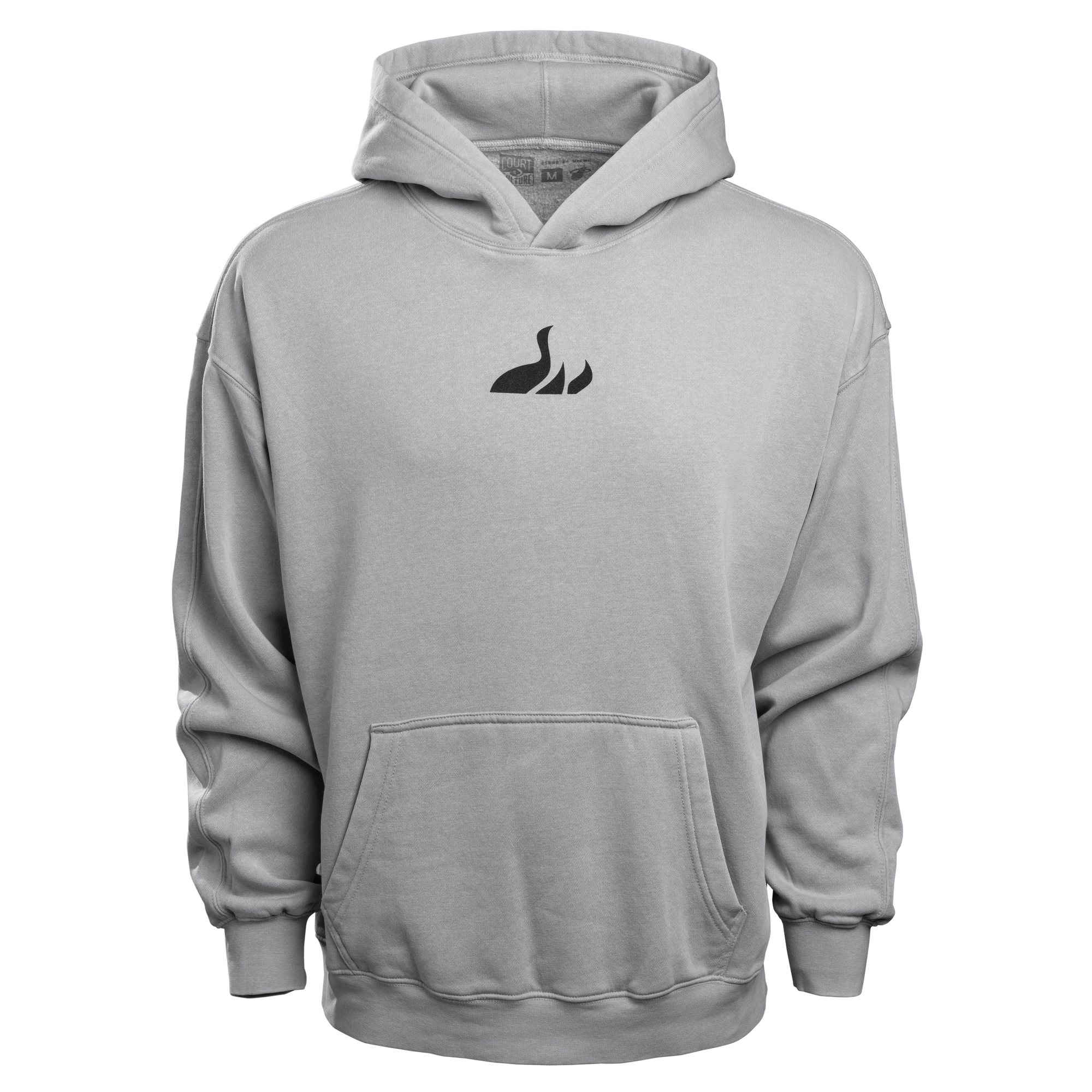 Court Culture HEAT Culture Unisex Grey Hoodie Men's Hoodie Court Culture   