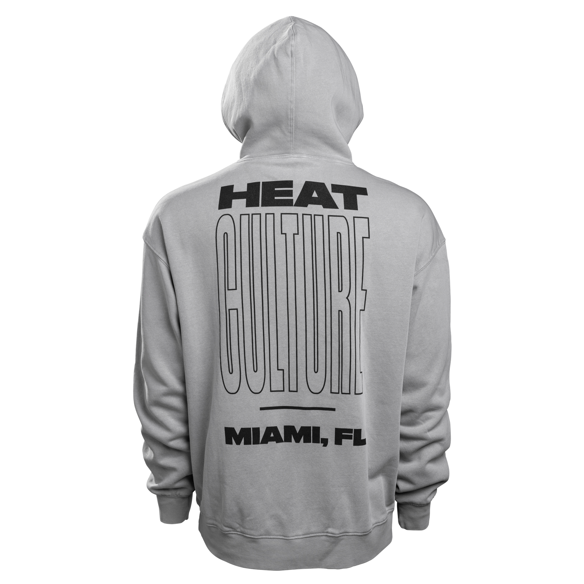 Court Culture HEAT Culture Unisex Grey Hoodie Men's Hoodie Court Culture   