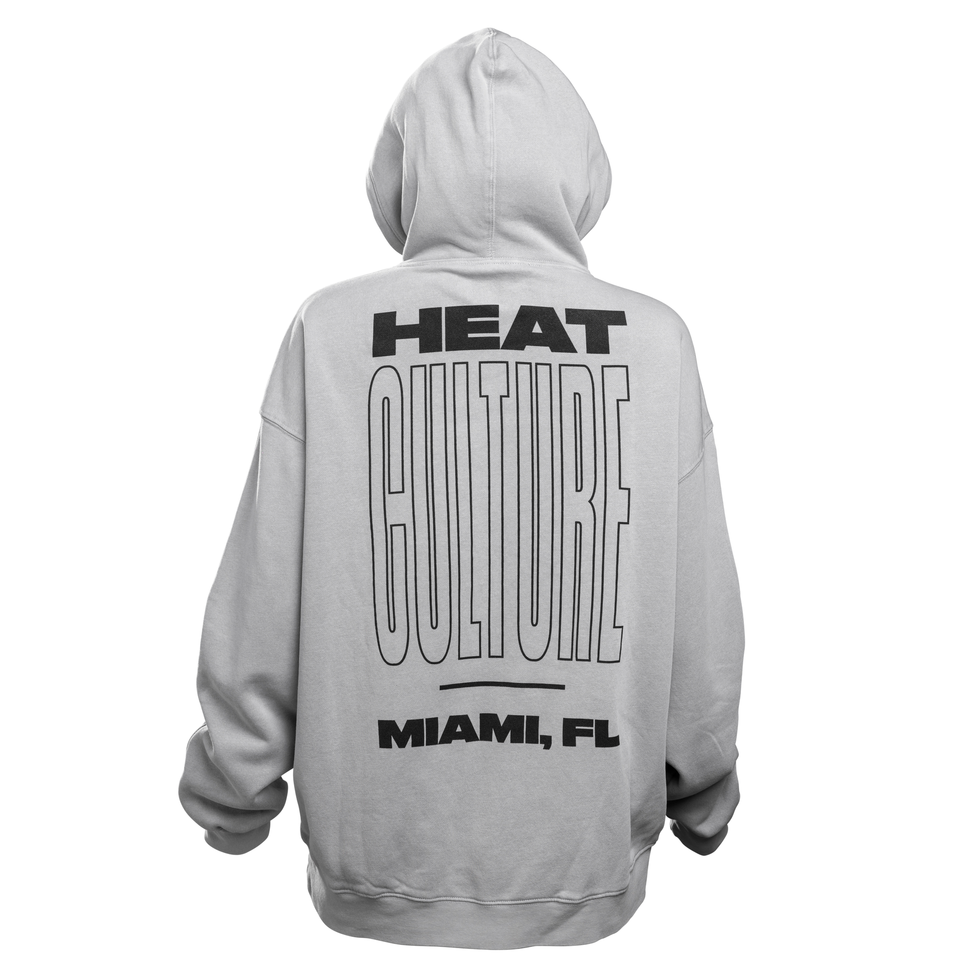 Court Culture HEAT Culture Unisex Grey Hoodie Men's Hoodie Court Culture   