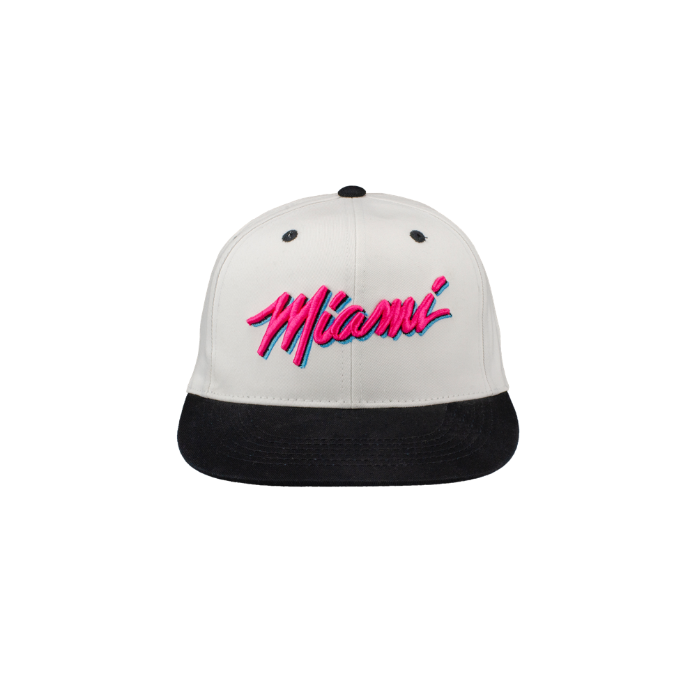 Miami HEAT Original Vice Snapback Unisex Caps Item Of The Game