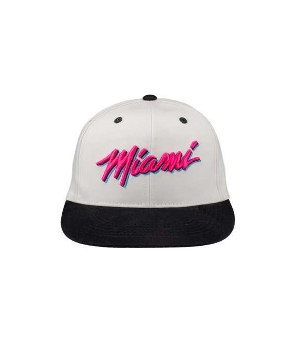 Miami HEAT Original Vice Snapback Unisex Caps Item Of The Game