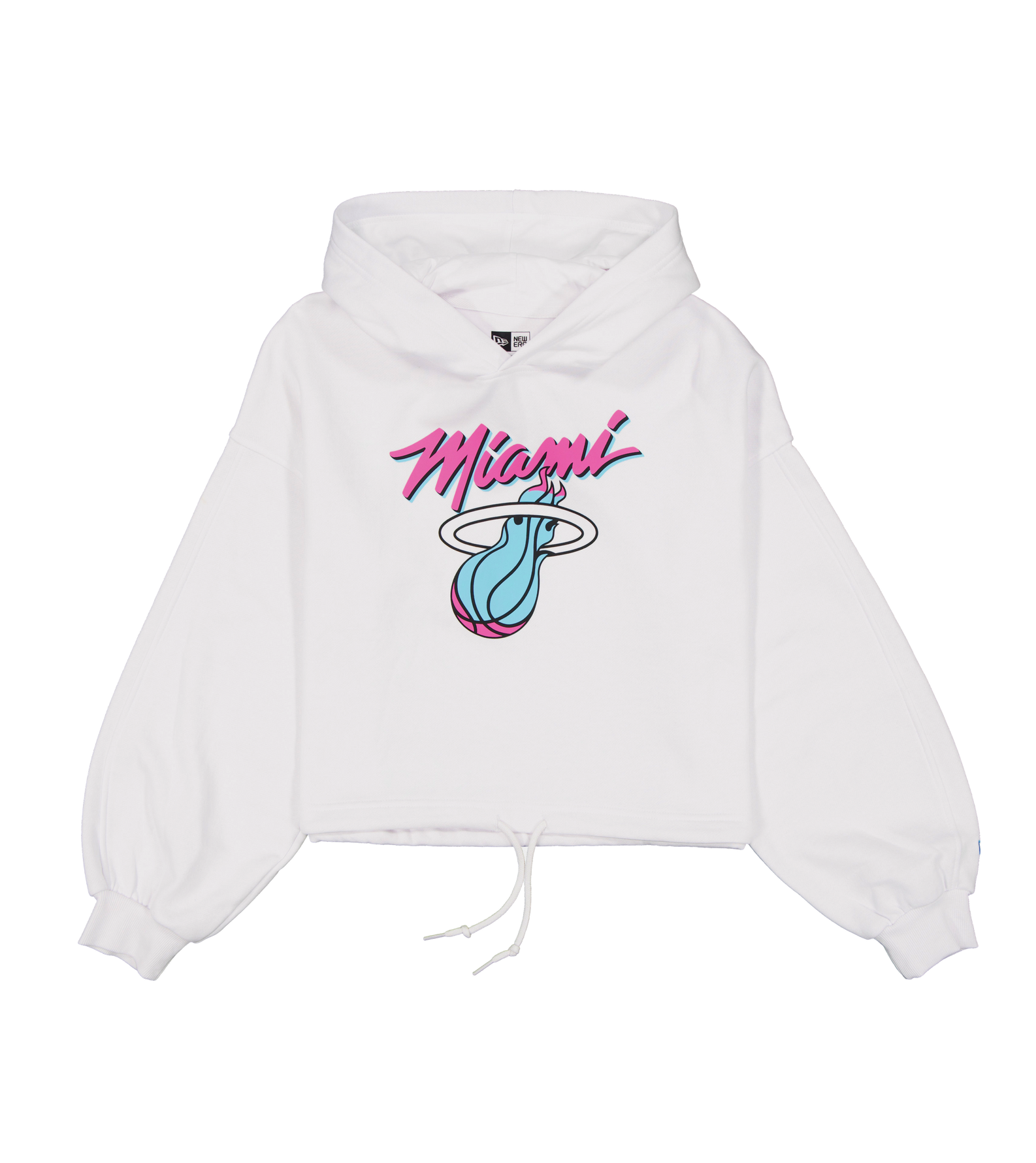 New Era Miami HEAT Original Vice Women's Cropped Hoodie Women's Hoodie New Era