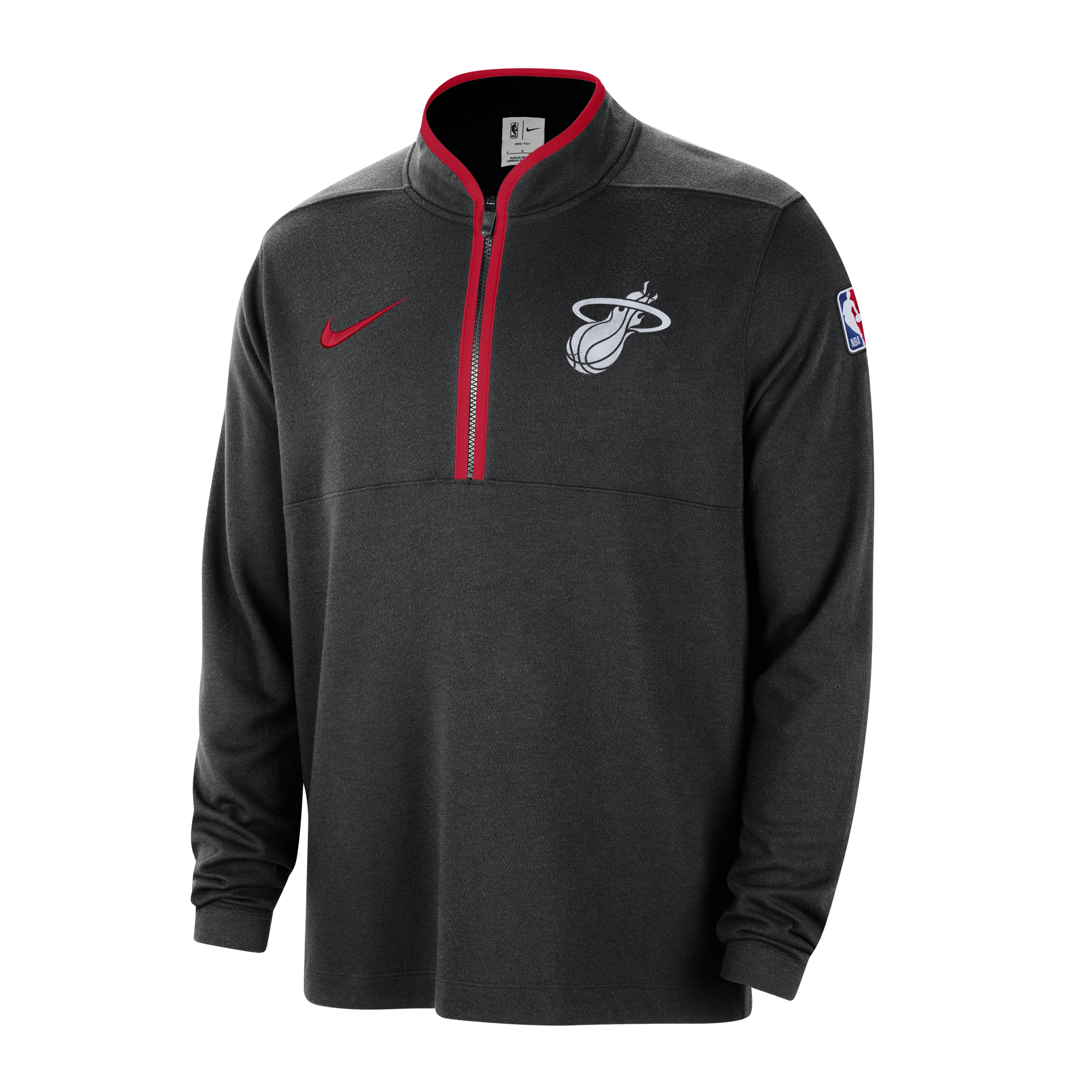 Nike HEAT Culture Half Zip Long Sleeve Men's Long Sleeve Tee Nike   