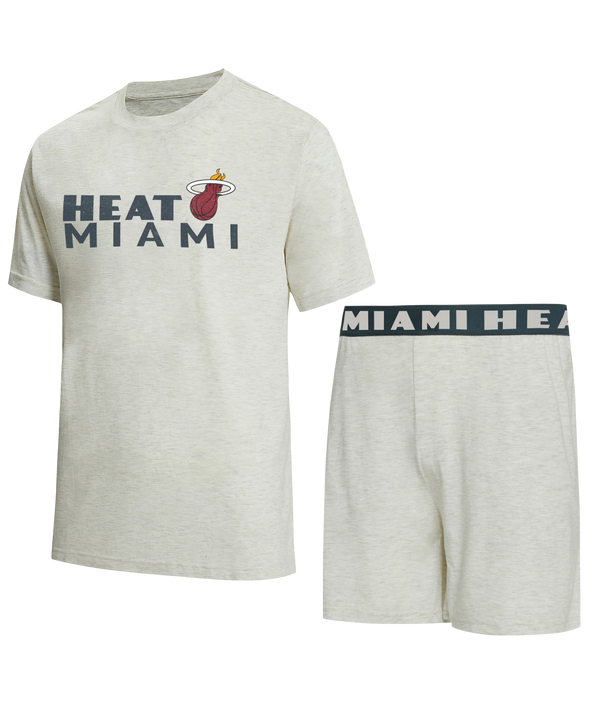 Concepts Sport Miami HEAT Harbor Set Men's Tee Concepts Sports   