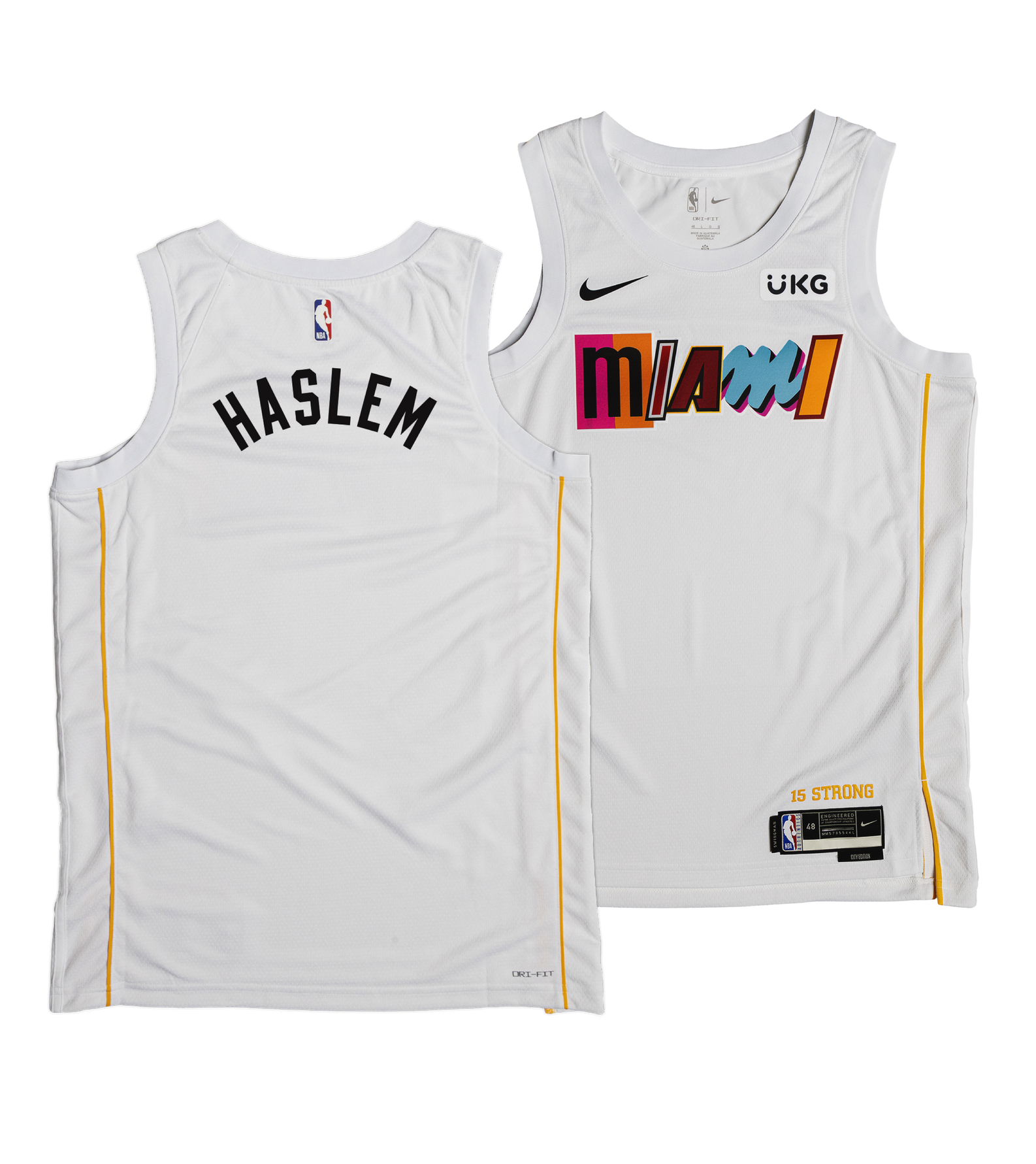 Udonis Haslem Nike Miami Mashup Vol. 2 Swingman Jersey - Custom Number Style Men's Jersey NIKE   