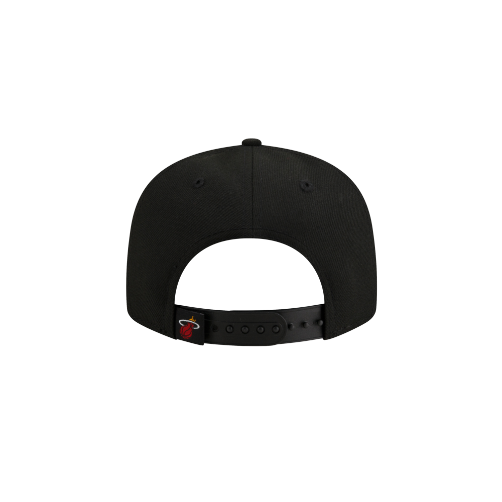 New Era Miami HEAT Black Splatter Youth Snapback Youth Hat New Era   