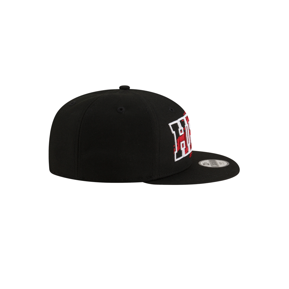 New Era Miami HEAT Black Splatter Youth Snapback Youth Hat New Era   