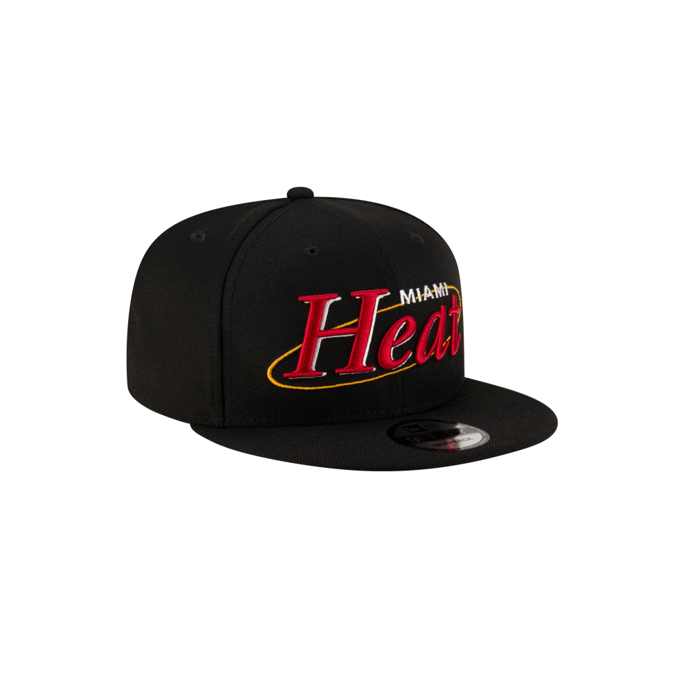 Court Culture Miami HEAT Throwback Snapback Unisex Caps Court Culture   