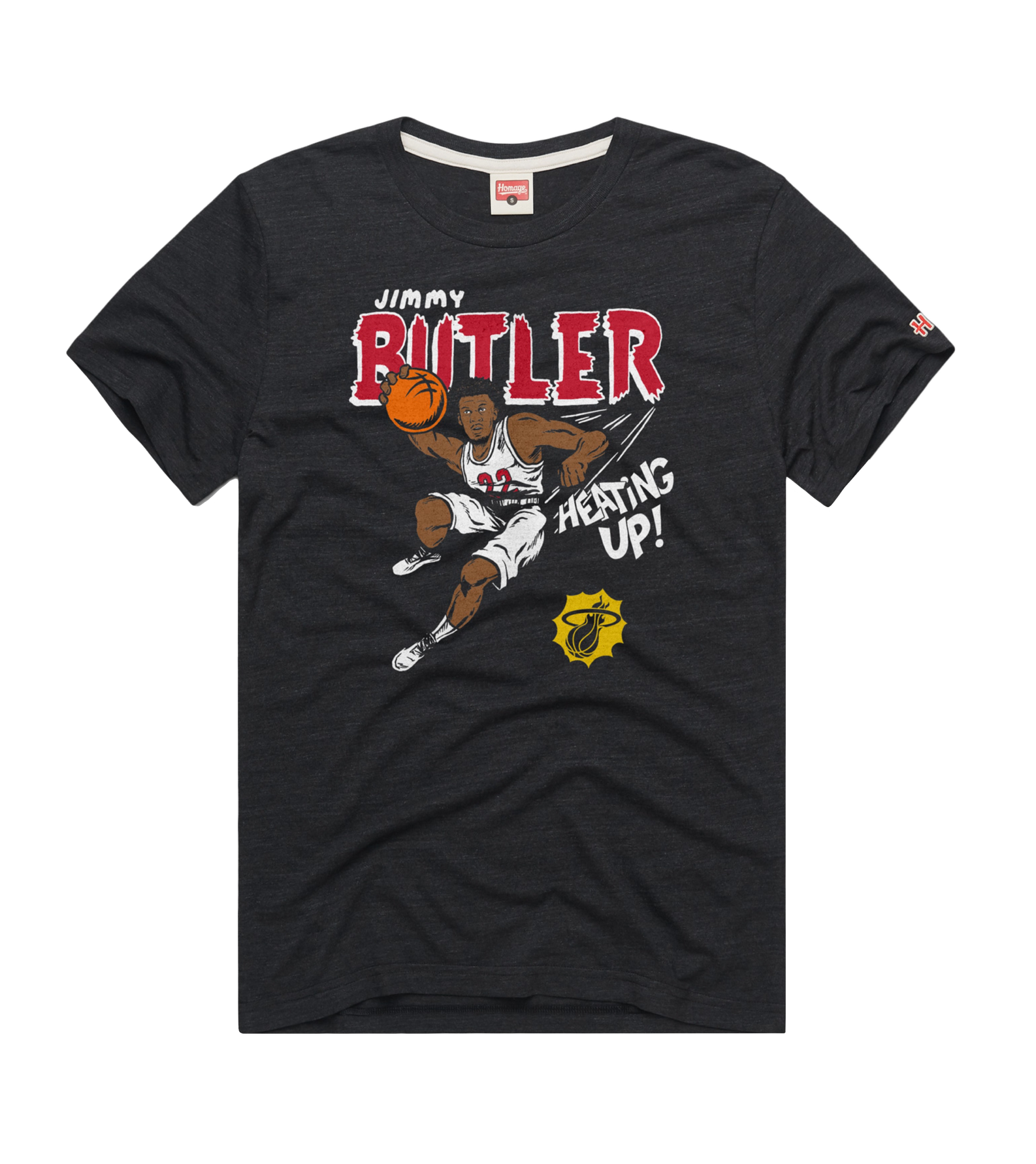 Jimmy Butler Homage Classic Edition HEATING UP Tee Men's Tee Homage