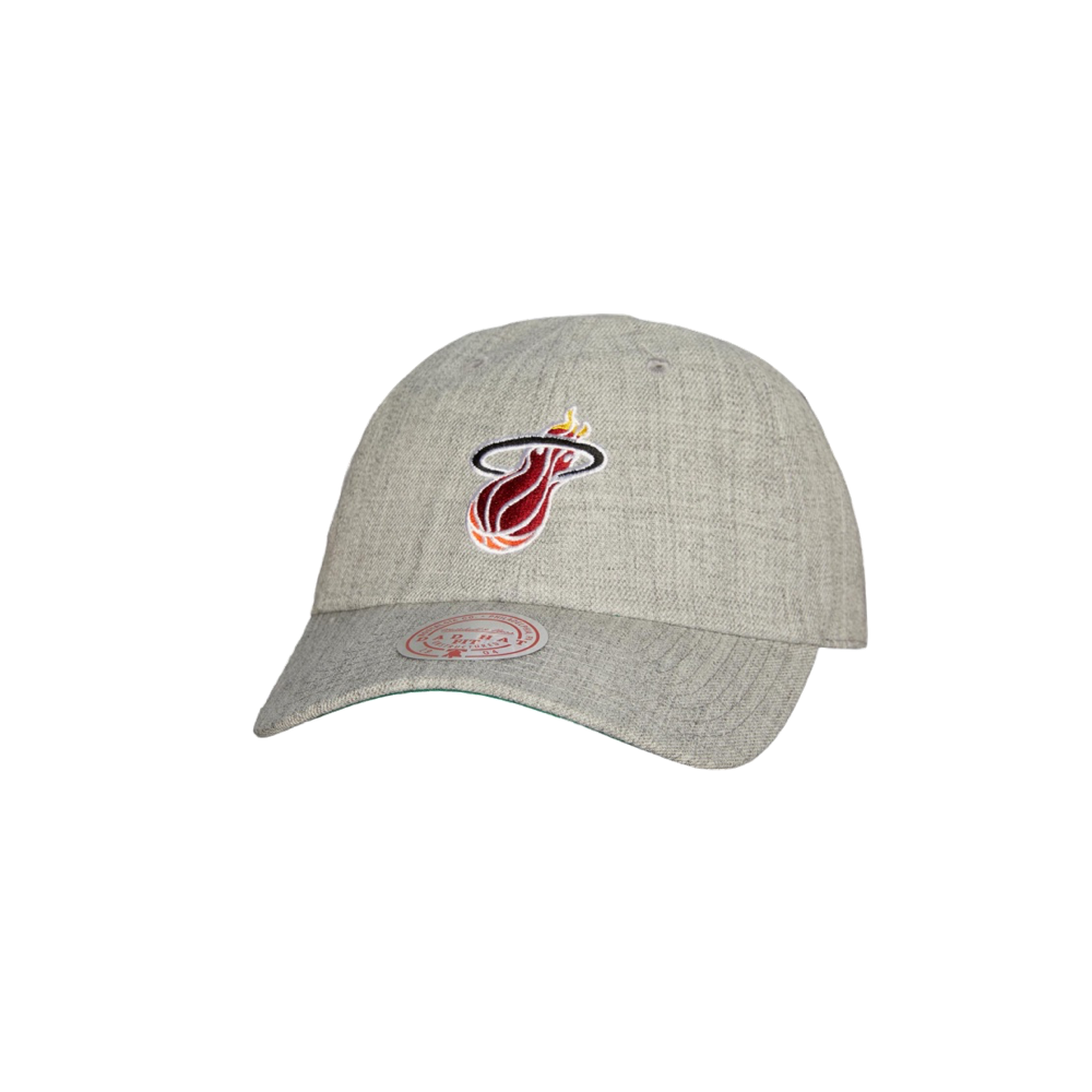 Mitchell & Ness Miami HEAT Heather 2.0 Strapback Unisex Caps Mitchell & Ness   