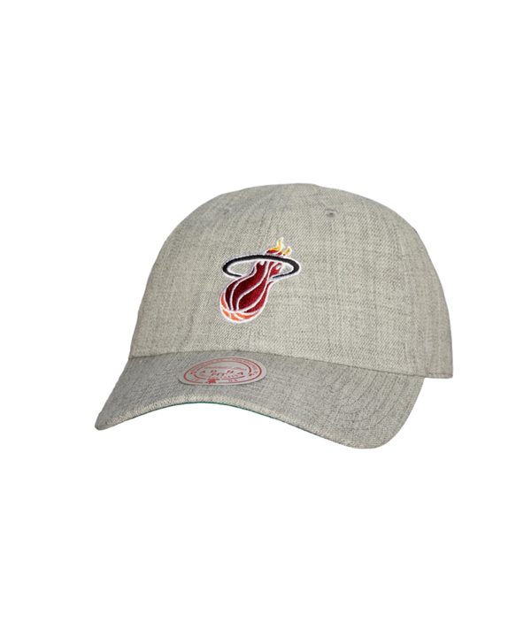 Mitchell & Ness Miami HEAT Heather 2.0 Strapback Unisex Caps Mitchell & Ness   