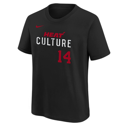 Tyler Herro Nike HEAT Culture Name & Number Youth Tee