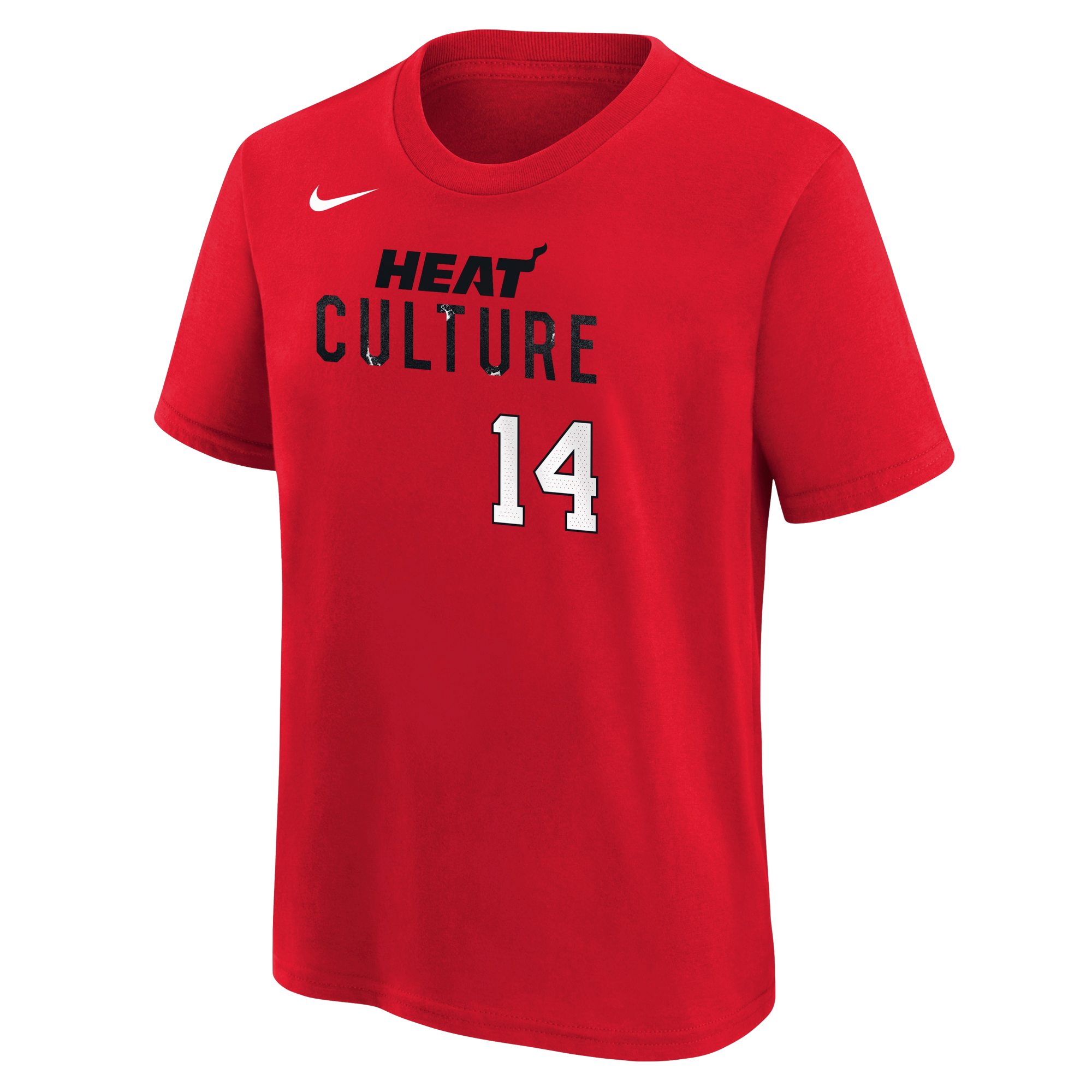 Tyler Herro Nike HEAT Culture: Blood Red Name & Number Youth Tee Youth Tee Nike