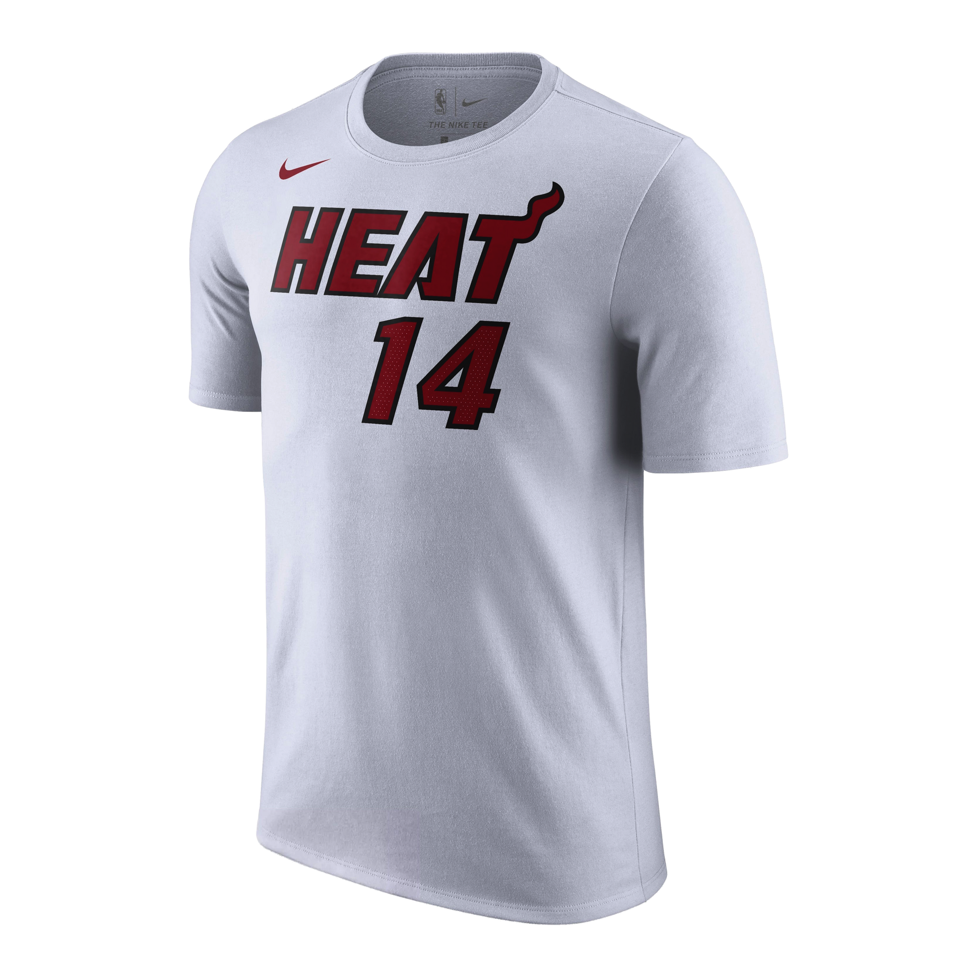 Tyler Herro Nike Miami HEAT Association White Name & Number Youth Tee Youth Tee Nike