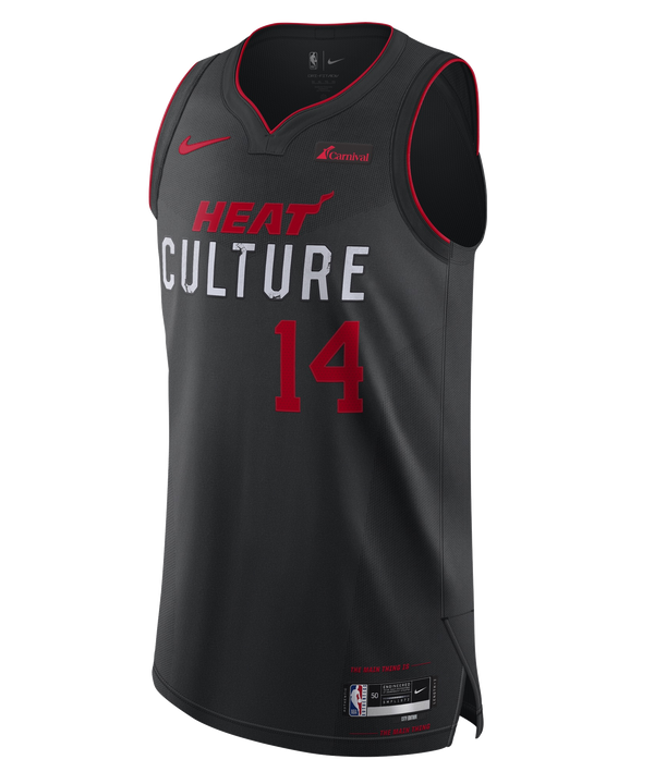 Tyler Herro Nike HEAT Culture Authentic Jersey Men's Jersey Nike   