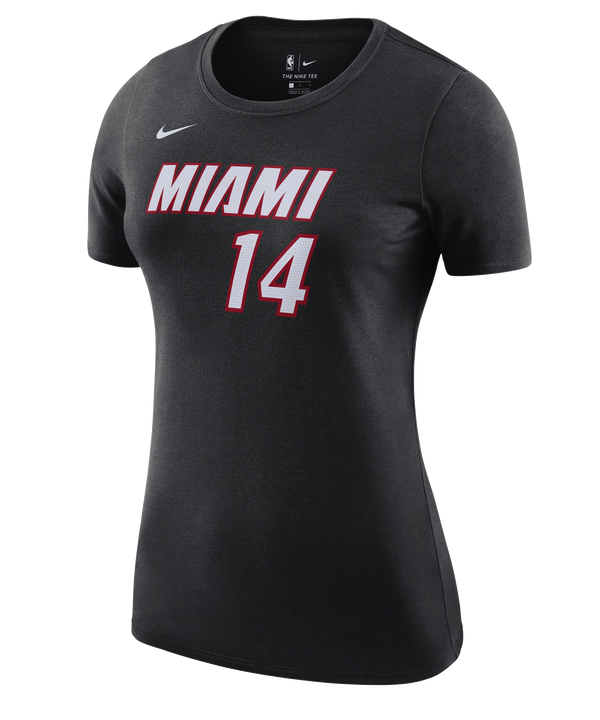 Tyler Herro Nike Icon Black Name & Number Women's Tee Women's Tee Nike   