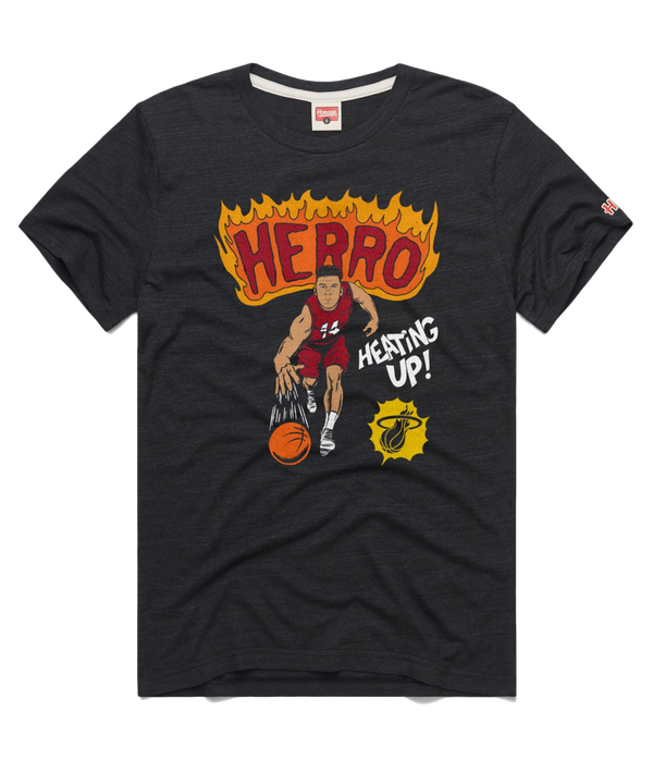 Homage Tyler Herro Heating Up Tee Unisex Tee Homage   