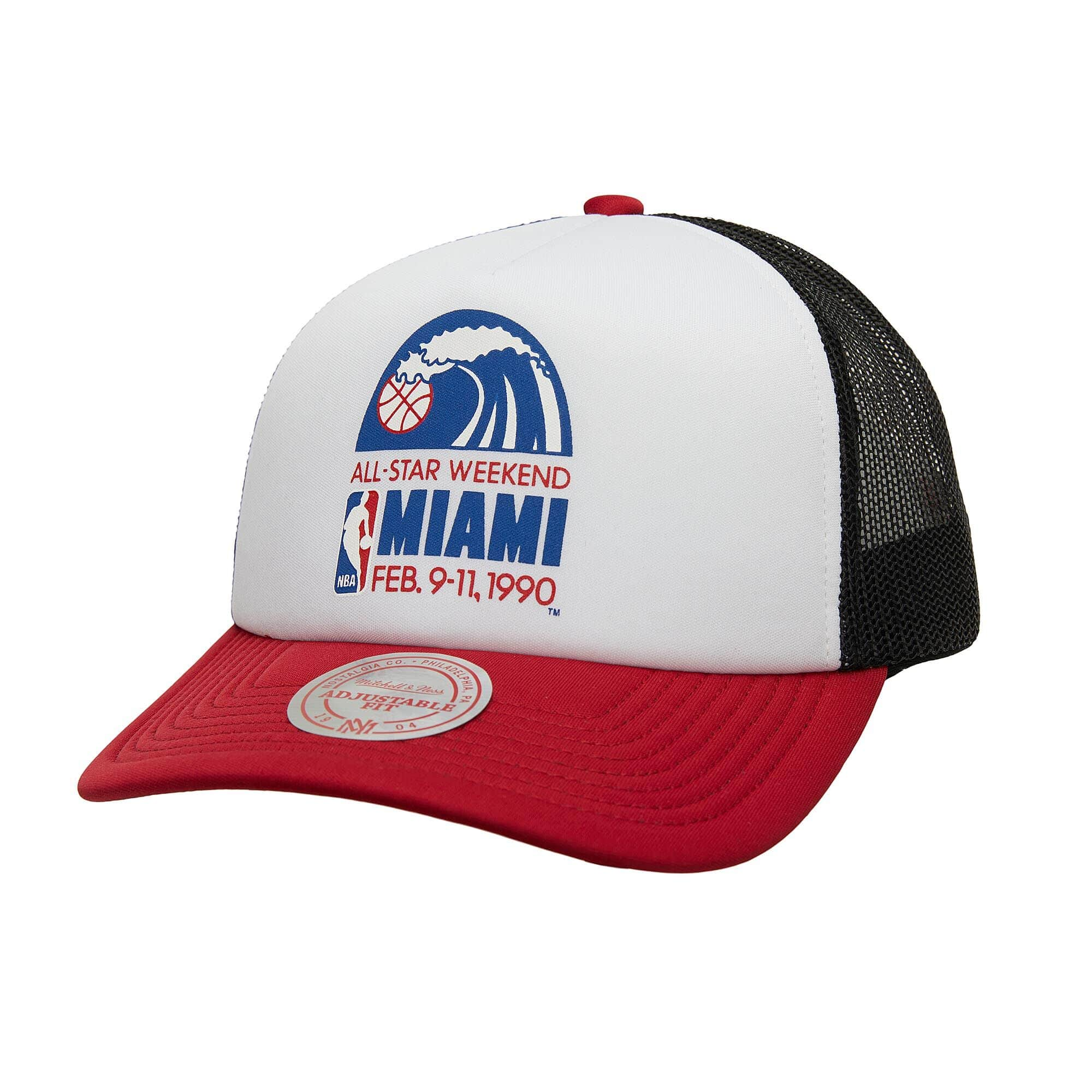 Mitchell & Ness Miami HEAT 1990 All-Star Trucker Snapback